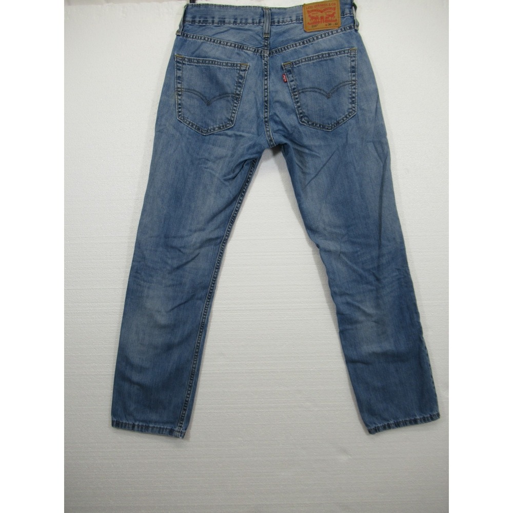 Levi's 559 Relaxed Straight Leg Jeans Men 30x32 Blue Denim